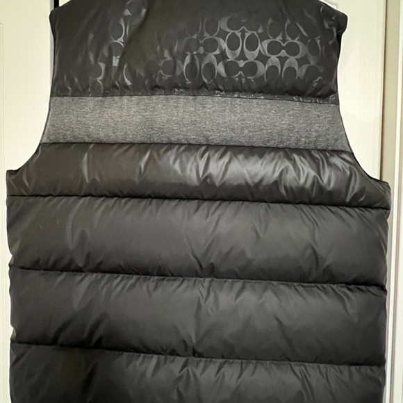Coach Down Puffer Vest - Picture 2 of 7
